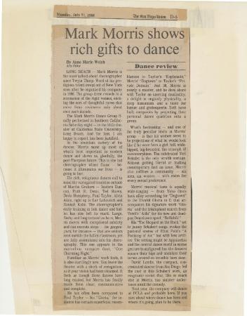 The San Diego Union - July 1986