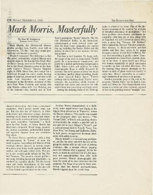 The Washington Post - November 1985
