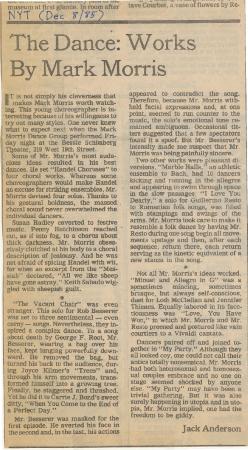 The New York Times - December 1985