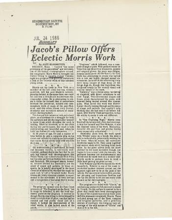 Schenectady Gazette - July 1986