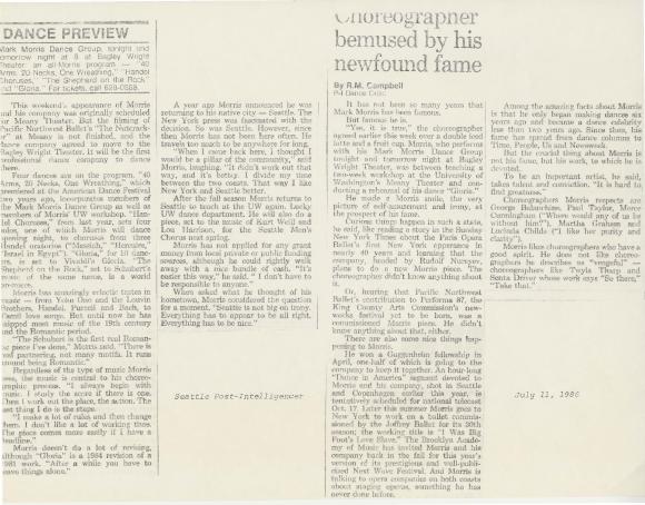 Seattle Post-Intelligencer - July 1986