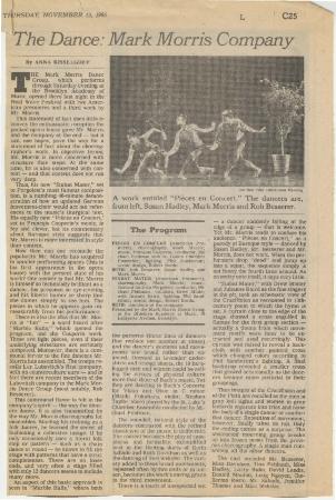 The New York Times - November 1986