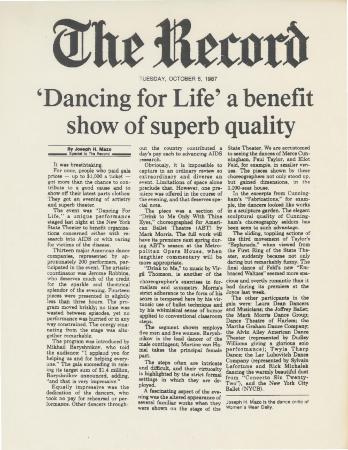 The Record - October 1987