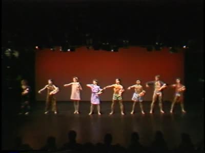 Performance video from Dance Theater Workshop presents The Fall Events, Program B - December 15, 1985 (Video 1 of 2)