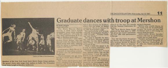 The Ohio State Lantern - April 1987