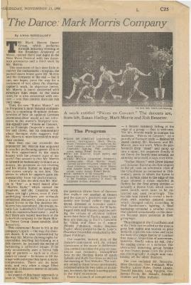 The New York Times - November 1986
