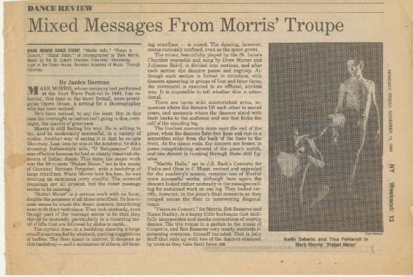 Newsday - November 1986