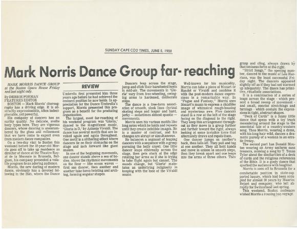 Sunday Cape Cod Times - June 1988