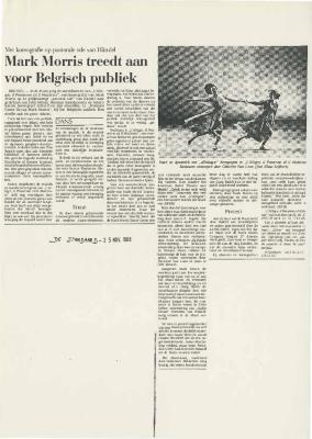 De Standaard - November 1988