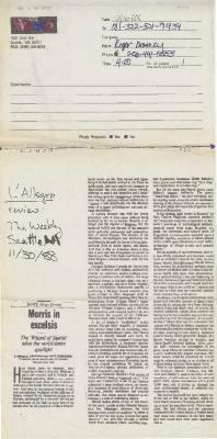 Seattle Weekly - November 1988