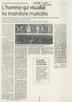 La Libre Belgique - December 1988 