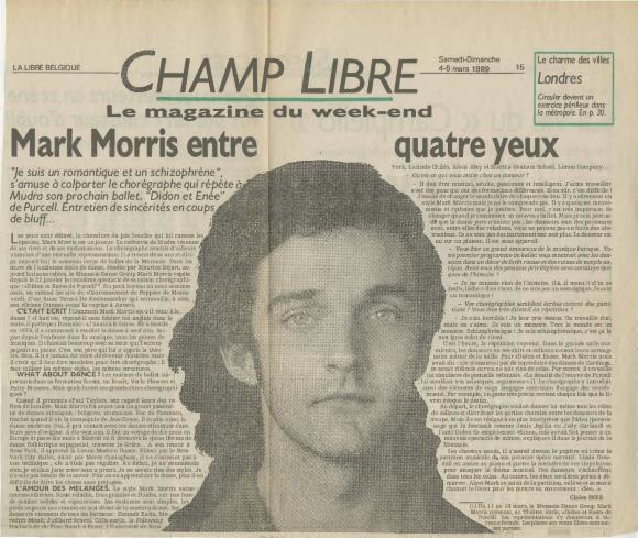 La Libre Belgique  - March 1989