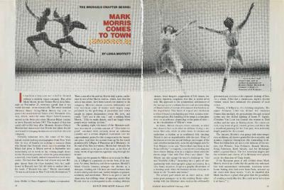 Dance Magazine - February 1989
