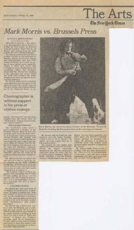 The New York Times - April 1989