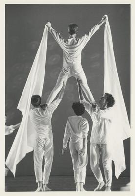 The Dance Group in the premiere performance run of "Mythologies," 1986