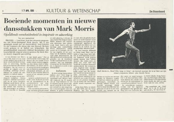 De Standaard - April 1990