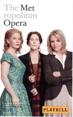 Program for "Orfeo ed Euridice," Metropolitan Opera - May 16-June 8, 2024