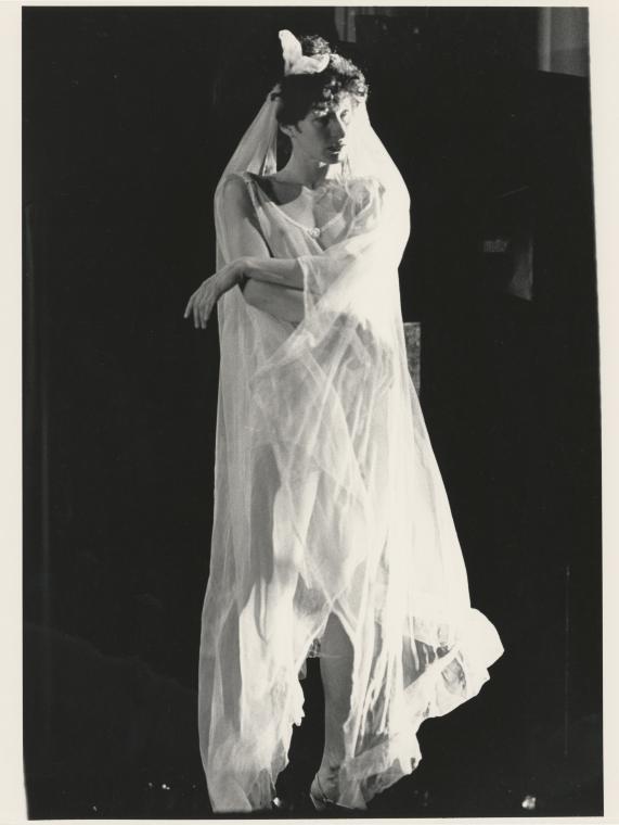 Teri Weksler in "Striptease" from "Mythologies," 1987