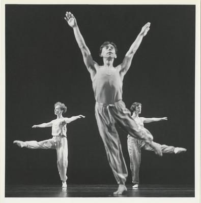 Megan Williams, Keith Sabado, and Tina Fehlandt in "Mosaic and United," 1993