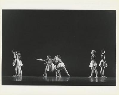The company in the premiere performance run of "Lucky Charms," 1994