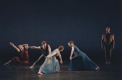 Tina Fehlandt, David Leventhal, June Omura, Mireille Radwan Dana, and Joe Bowie in "Medium," 1998
