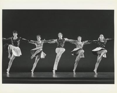 The company in the premiere performance run of "Lucky Charms," 1994
