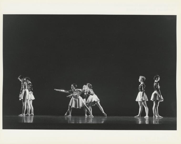 The company in the premiere performance run of "Lucky Charms," 1994