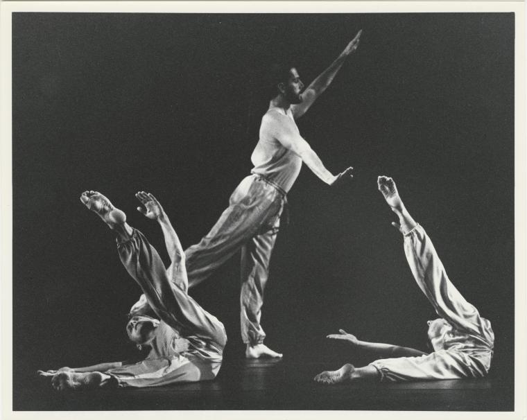 Mikhail Baryshnikov, William Wagner, and Keith Sabado in "Mosaic and United," 1993