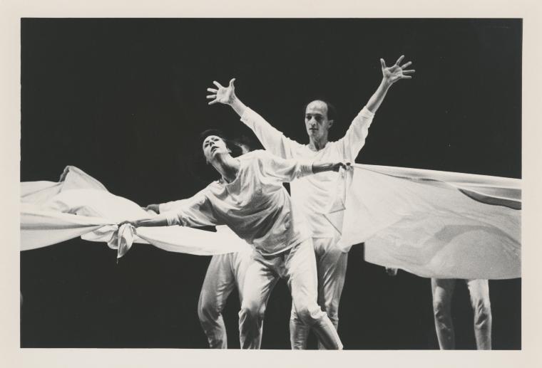 Penny Hutchinson and David Landis in "Soap-Powders and Detergents" from "Mythologies," 1989