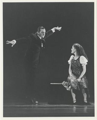 Mark Morris and Marianne Moore in "One Charming Night," 1997