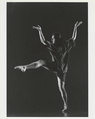 Mark Morris in the premiere performance run of "Rondo," 1994