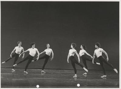 Batsheva Dance Company in "Canonic 3/4 Studies," 1986