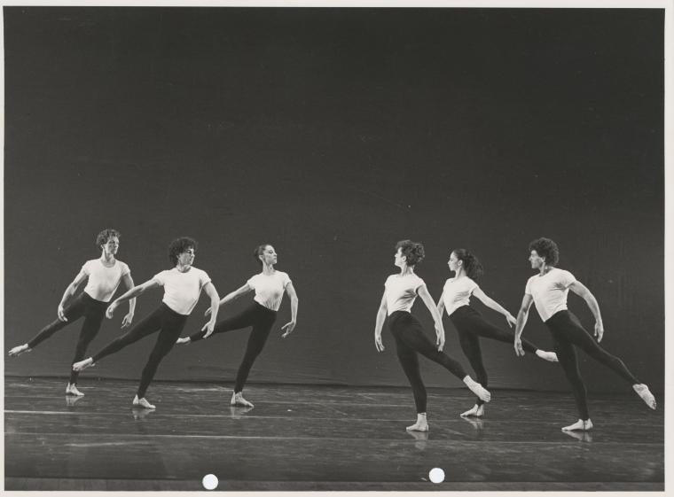 Batsheva Dance Company in "Canonic 3/4 Studies," 1986