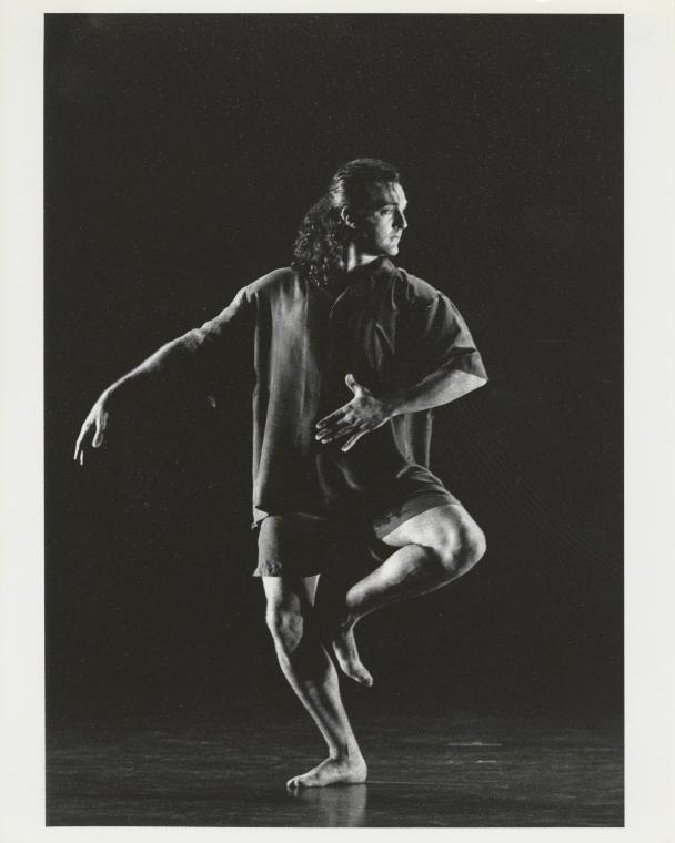 Mark Morris in the premiere performance run of "Rondo," 1994