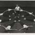 Richard Orbach (standing) with Batsheva Dance Company in "Canonic 3/4 Studies," 1986