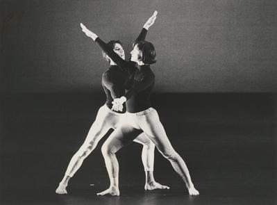 Keith Sabado and Tina Fehlandt in "Sonata for Clarinet and Piano," 1988